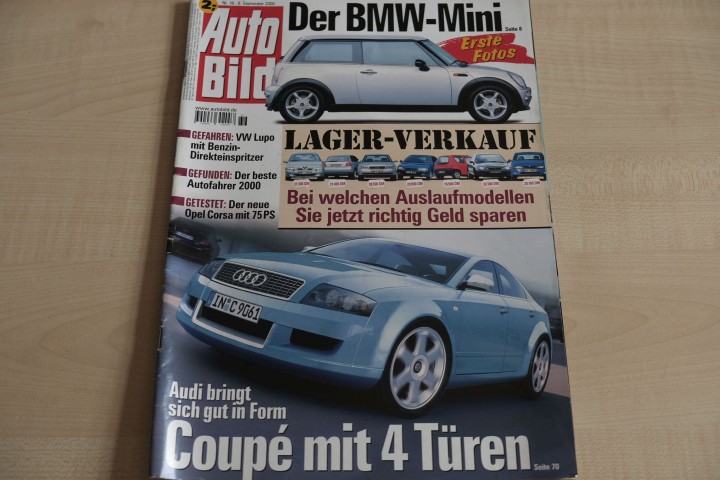 Deckblatt Auto Bild (36/2000)
